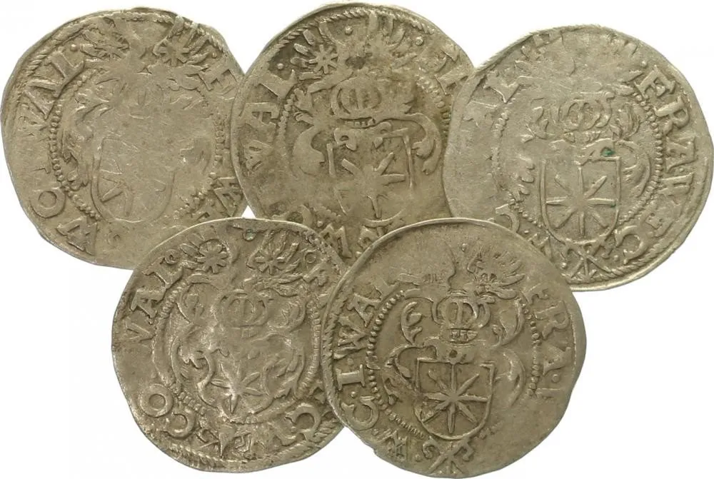 Waldeck, Franz, Wilhelm Ernst, Christian a Vollrath, 1588 - 1597 — 1