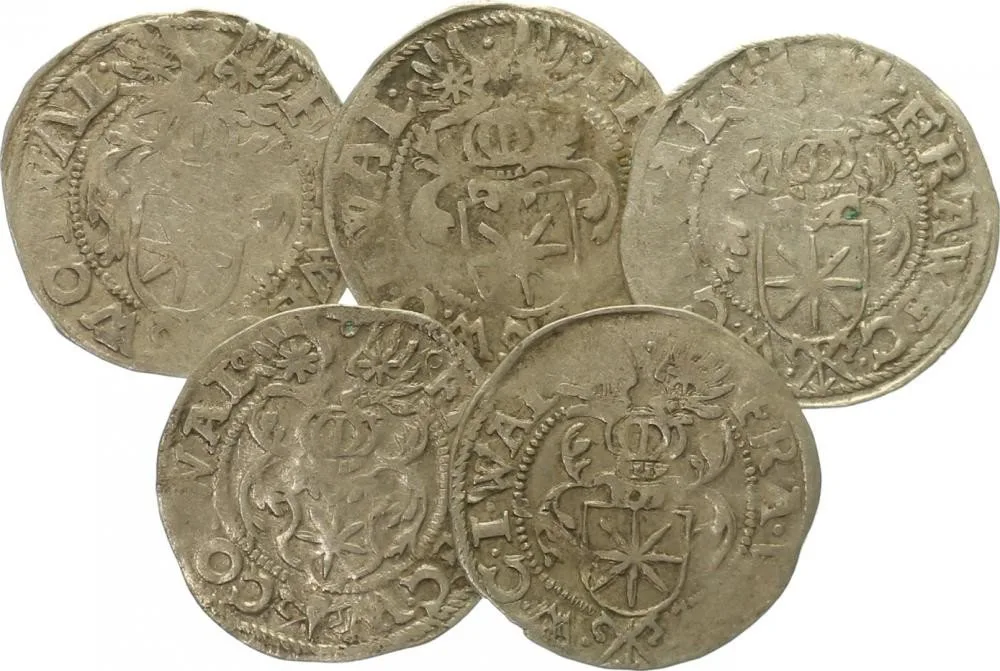 Waldeck, Franz, Wilhelm Ernst, Christian a Vollrath, 1588 - 1597 — 1