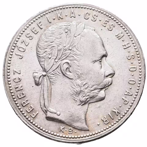 Zlatník 1880 KB, velmi pěkná zachovalost, lesk, patina,