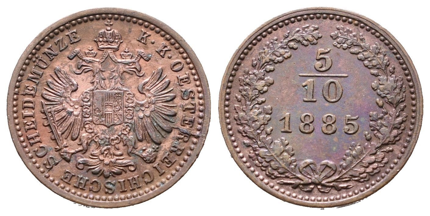 5/10 Krejcar 1885