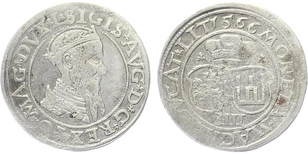 Polsko, Zikmund II. August, 1548 - 1572 — 1