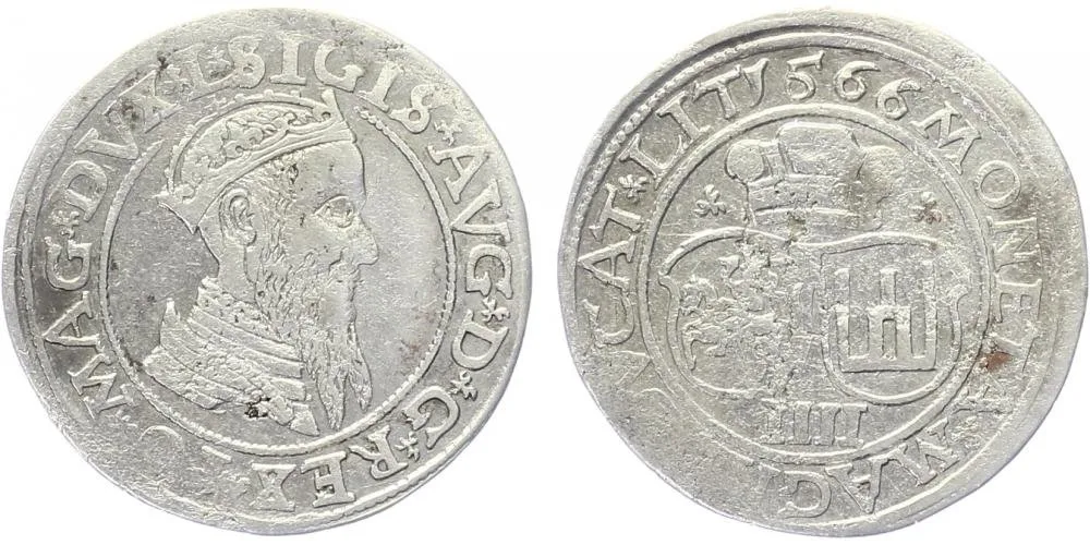 Polsko, Zikmund II. August, 1548 - 1572 — 1