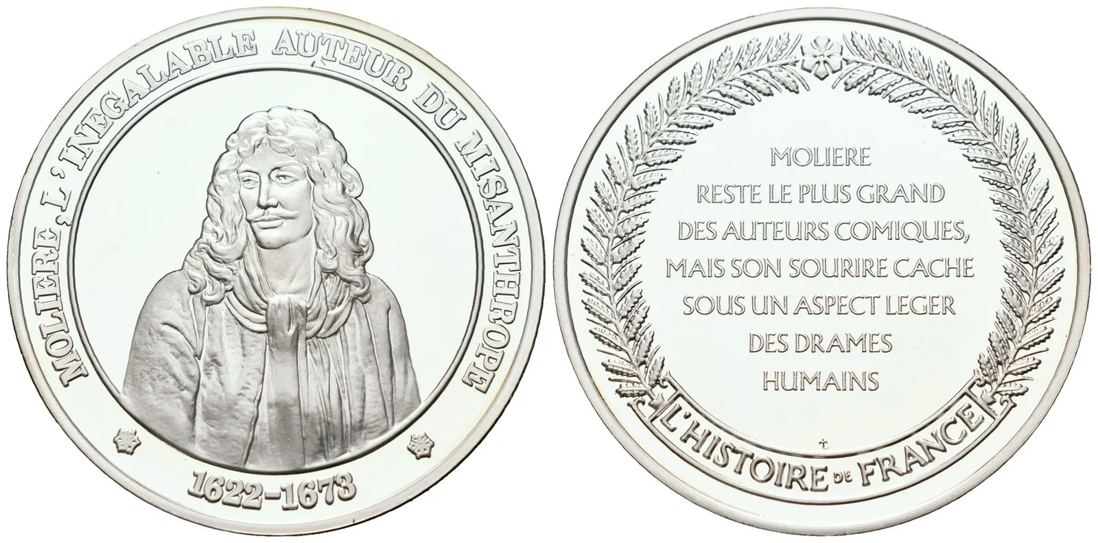 Francie - AR Medaile b.l. - Molière