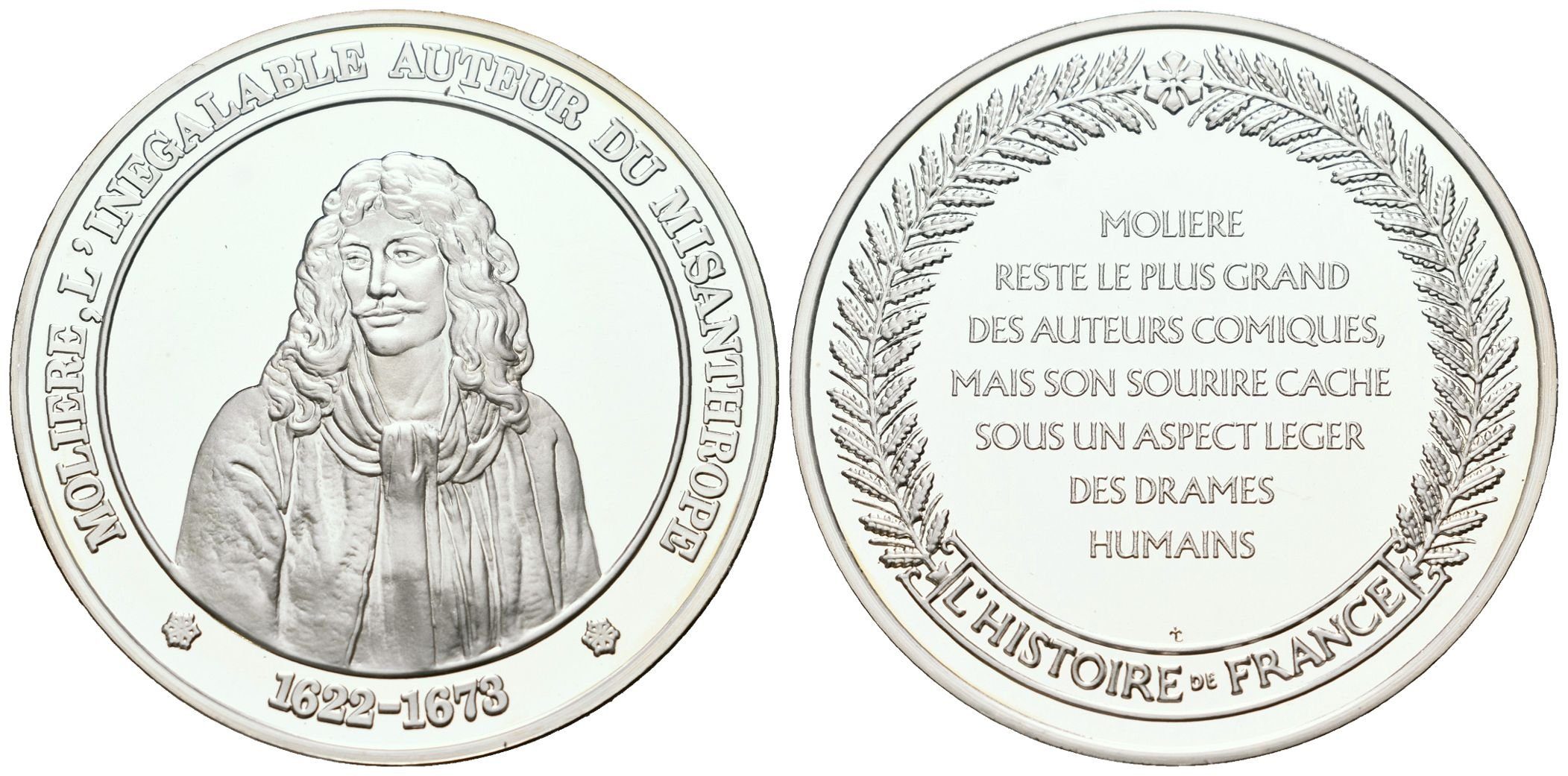 Francie - AR Medaile b.l. - Molière