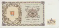 5000 Koruna 1944, série 1Ha, 5In, Hej.N3.S2 - fotografie 2