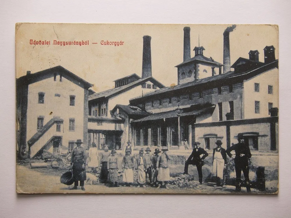 Velké Šurany, Nagysurány, cukrovar — 1