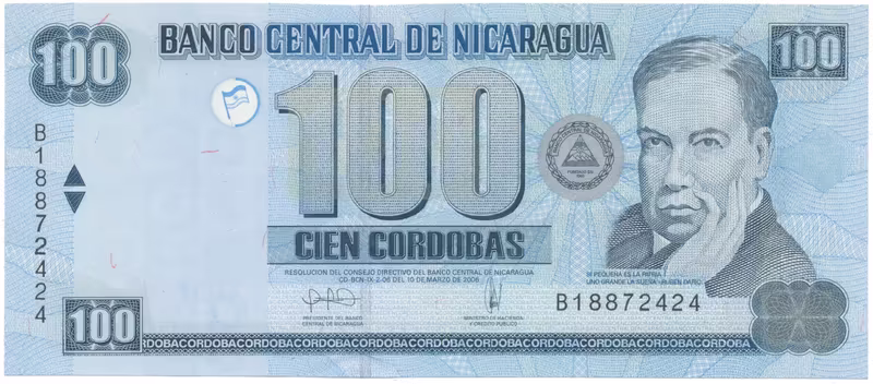 Nikaragua, 100 Cordobas 2006, P.199