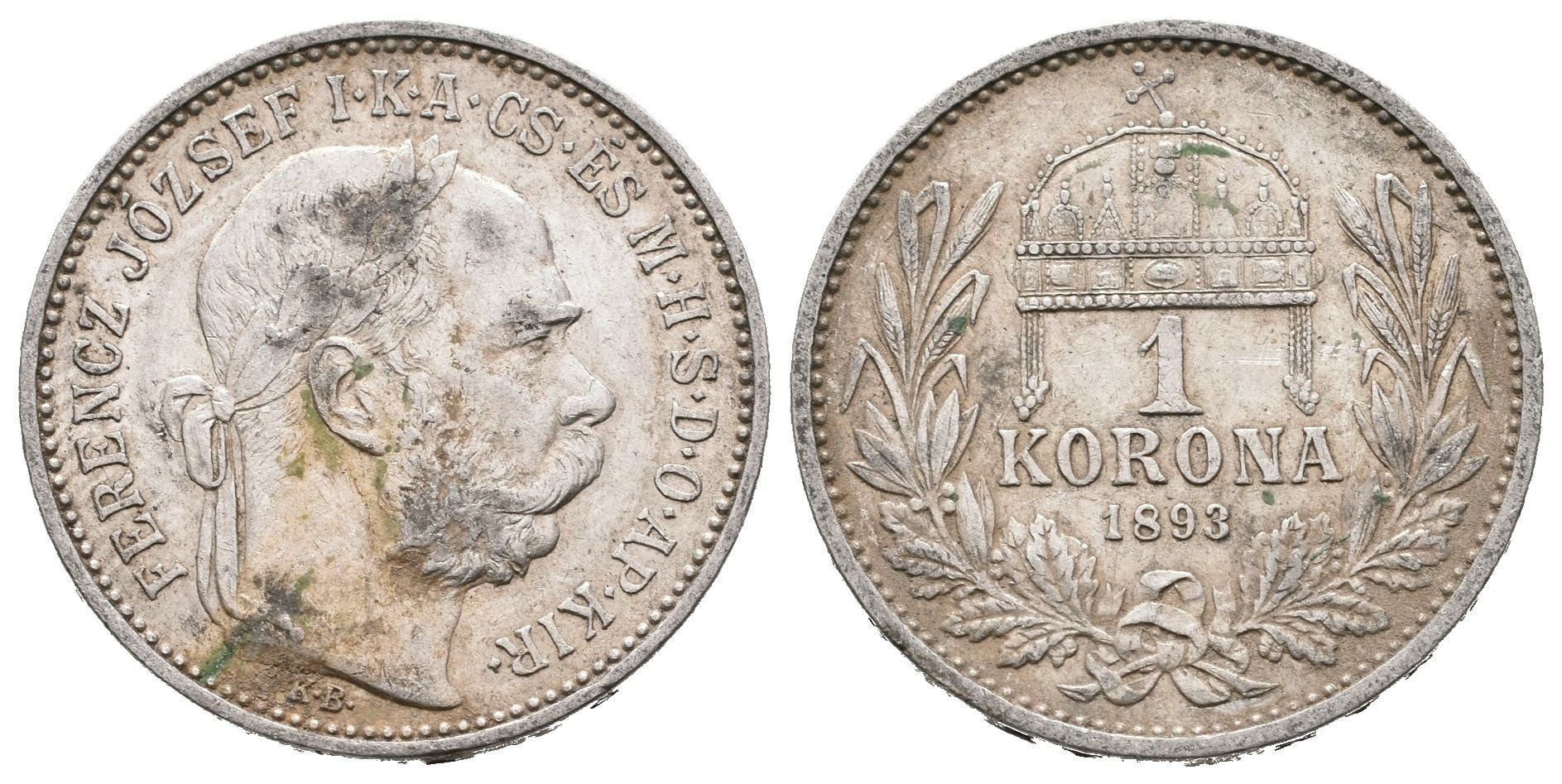1 Koruna 1893 KB
