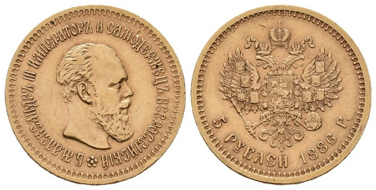 Rusko, Alexander III., 1881 - 1894 — 1