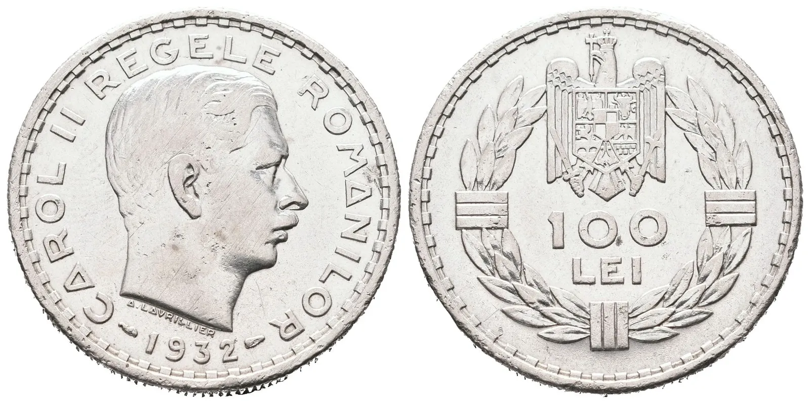 Rumunsko, 100 Lei 1932