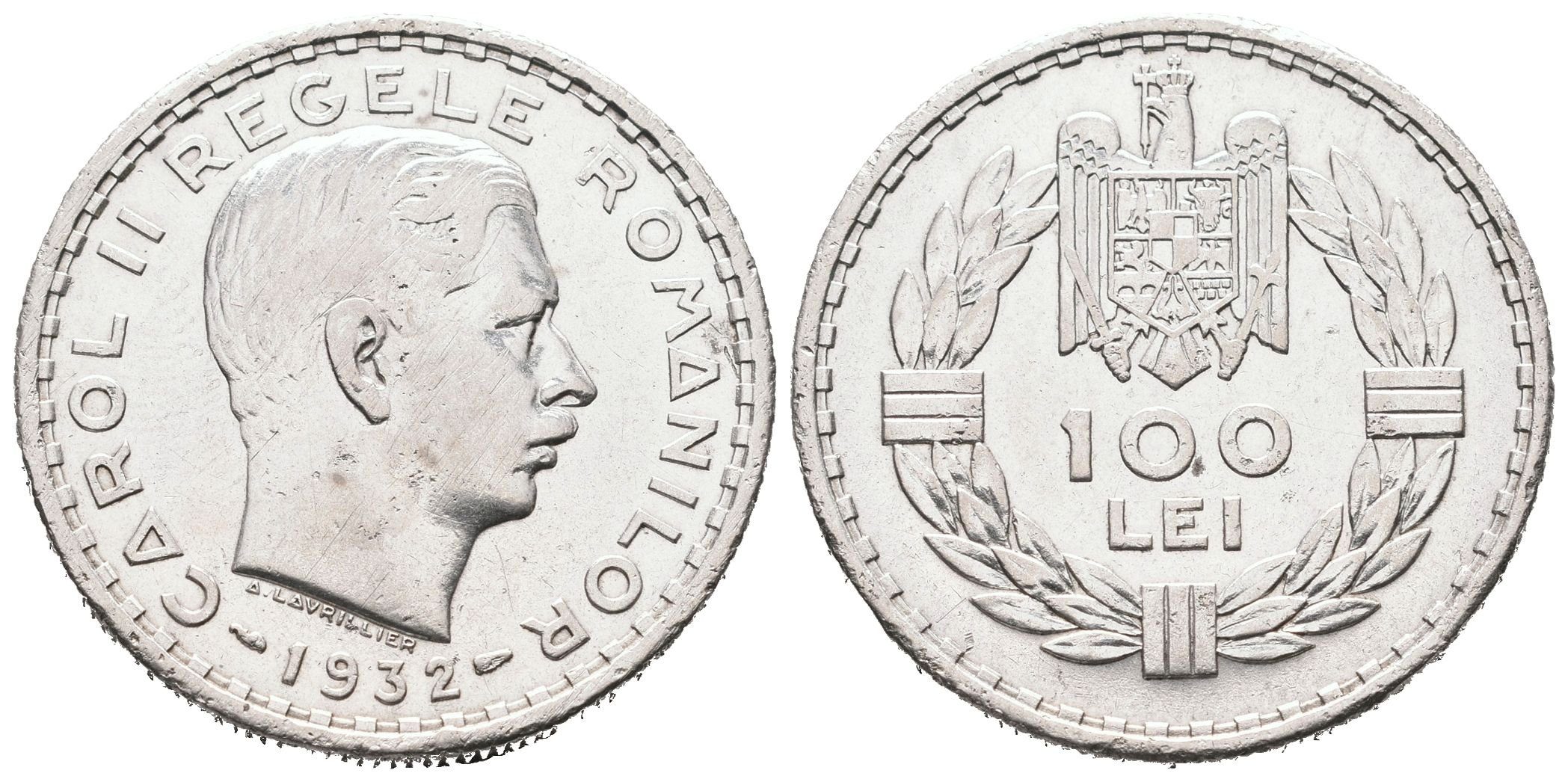 Rumunsko, 100 Lei 1932