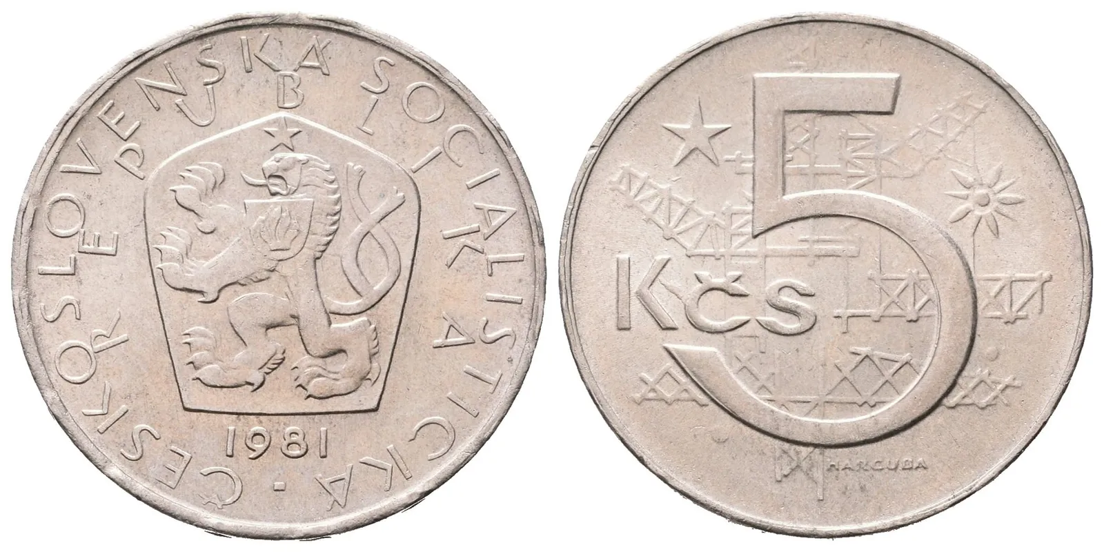 5 Koruna 1981