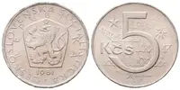 5 Koruna 1981
