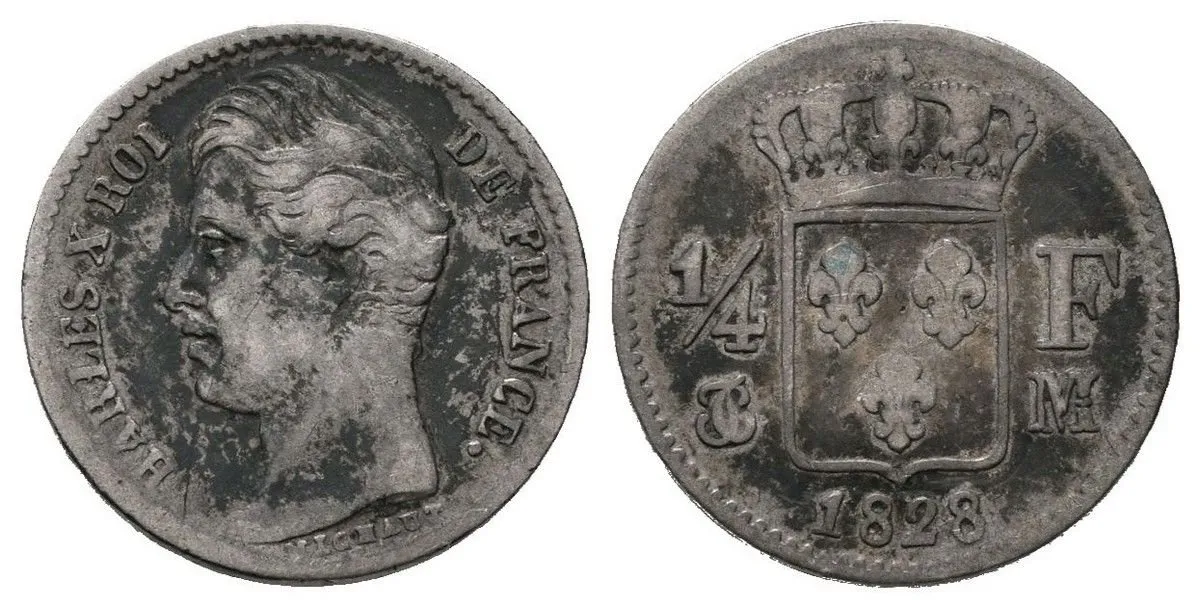 Francie, Charles X., 1824 - 1830 — 1