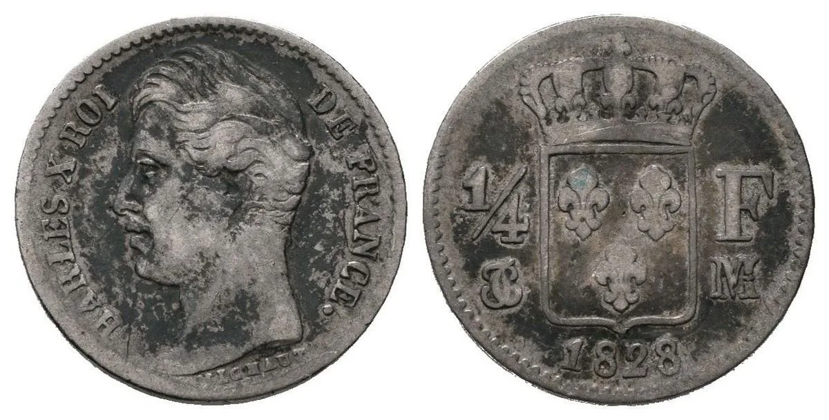 Francie, Charles X., 1824 - 1830 — 1