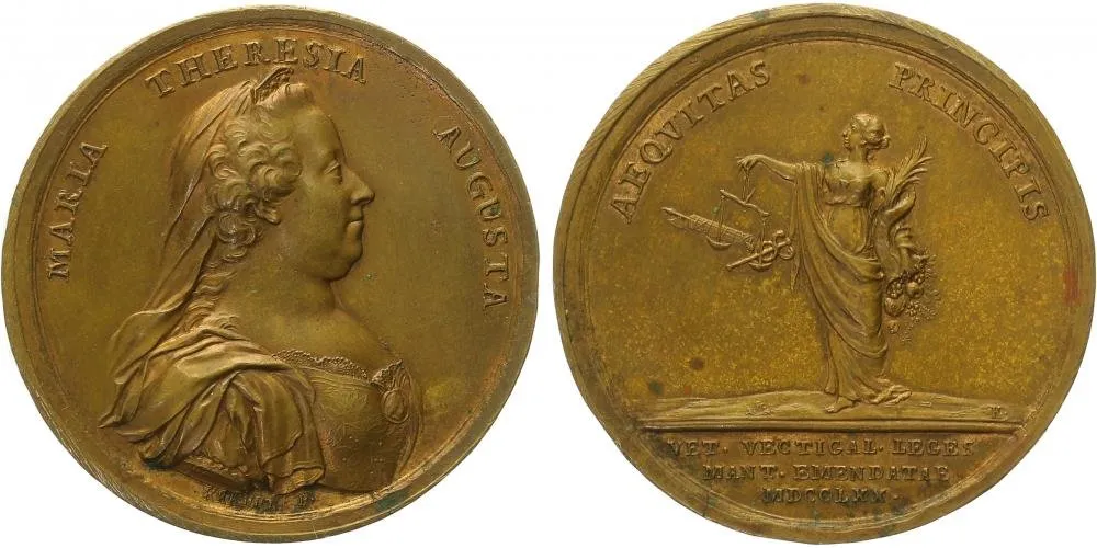 Marie Terezie, 1740 - 1780 — 1