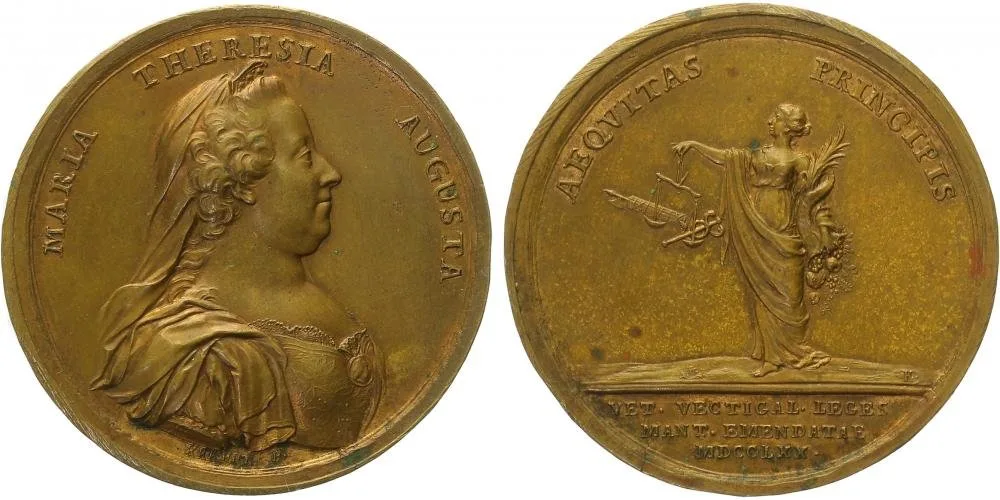 Marie Terezie, 1740 - 1780 — 1