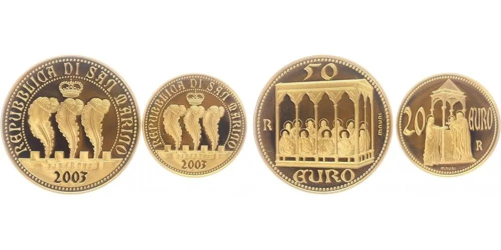 San Marino, 50 a 20 Euro 2003