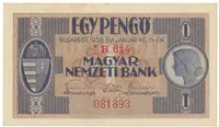 Maďarská platidla na československém území 1938-1945 — 1