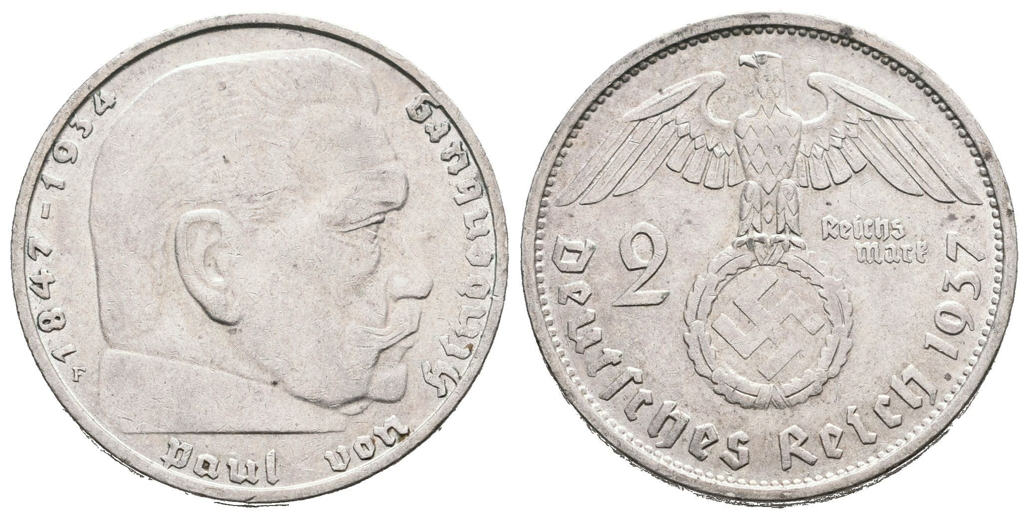 III. říše, 2 Marka 1937 F