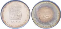100 Kčs 1981 - Člověk v kosmu, PROOF