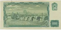 Československo, 100 Koruna 1961, I. vydání, první série C 01, Hej.101aC - fotografie 2