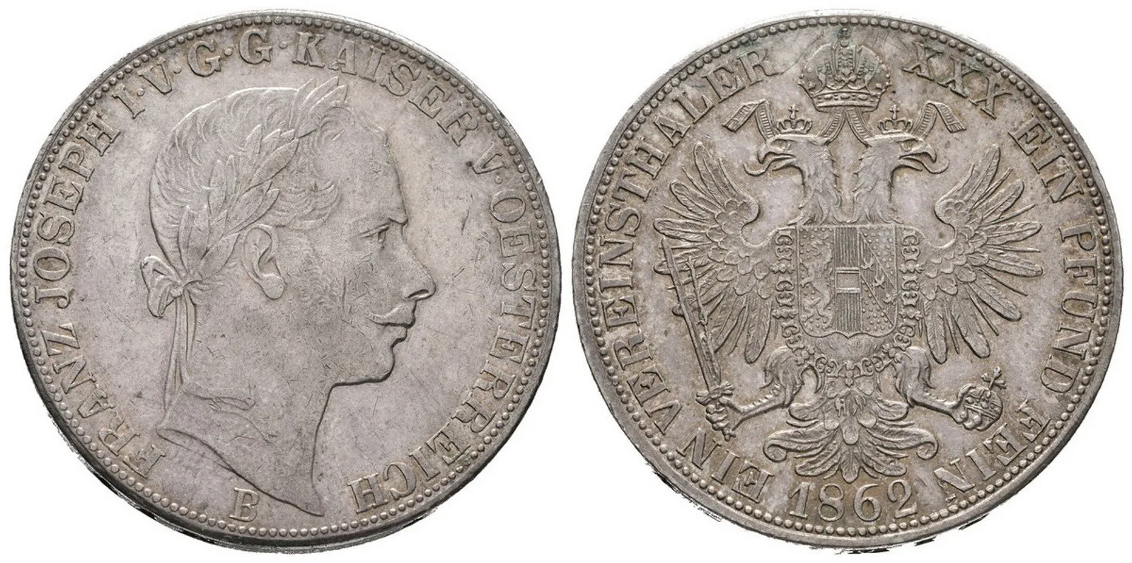 Rakouská a spolková měna, 1857 - 1892 — 1