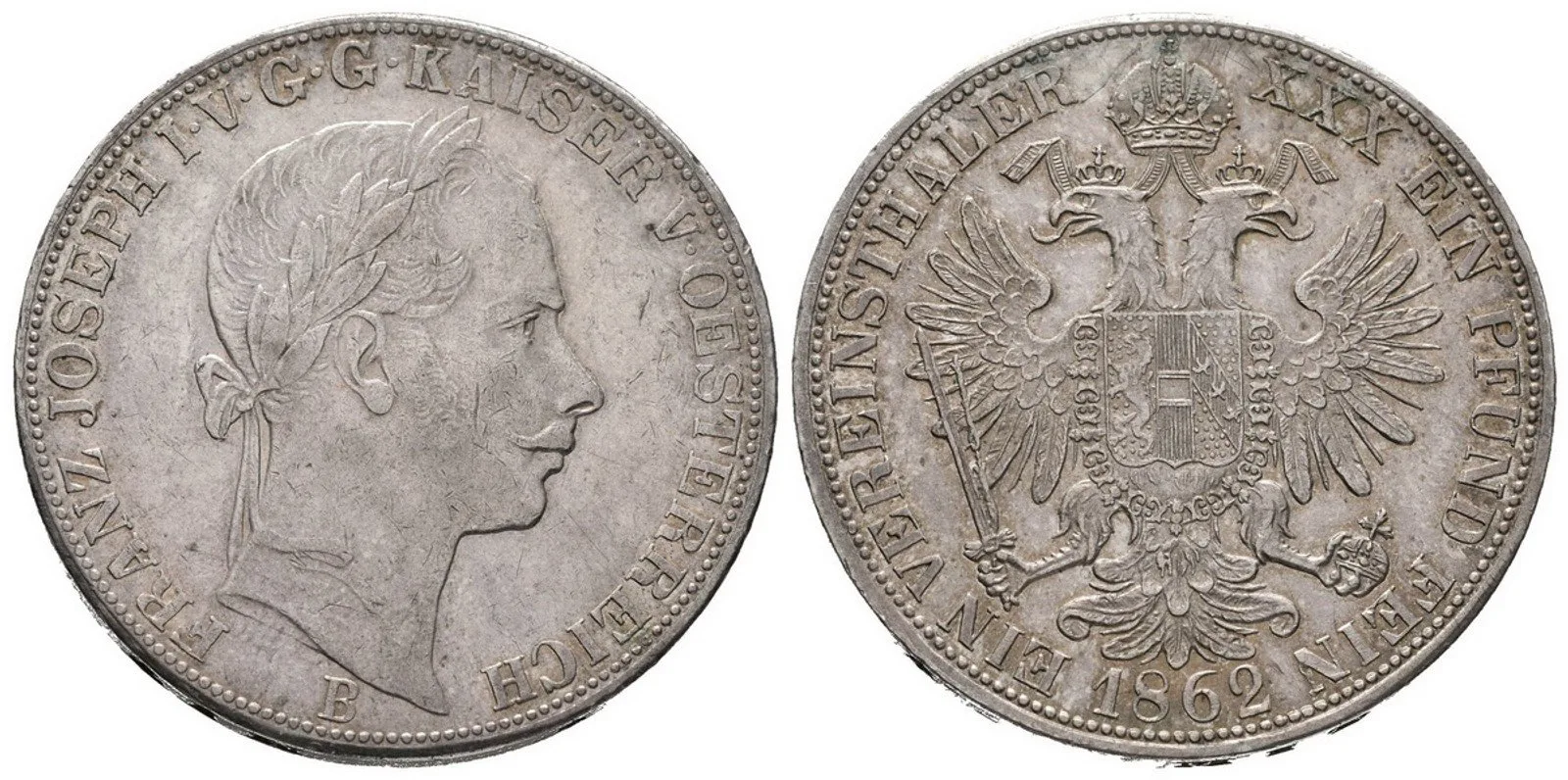 Rakouská a spolková měna, 1857 - 1892 — 1