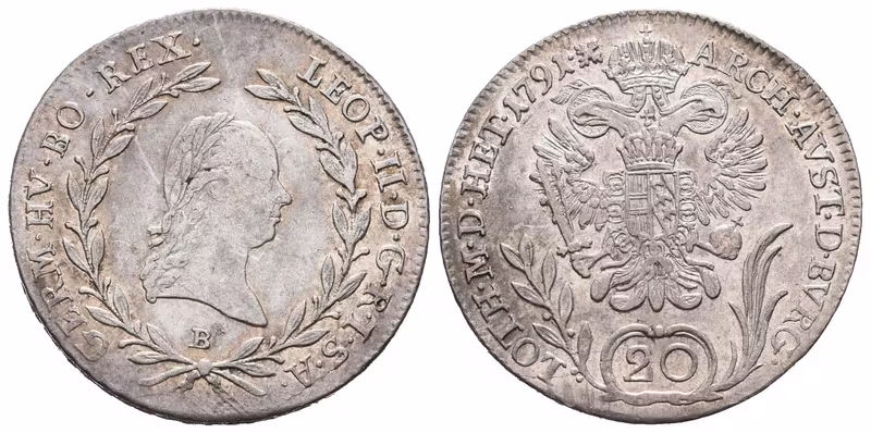 20 Krejcar 1791 B