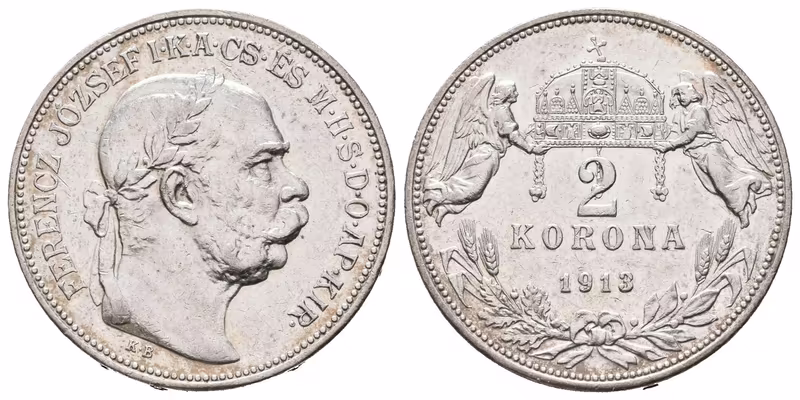 2 Koruna 1913 KB