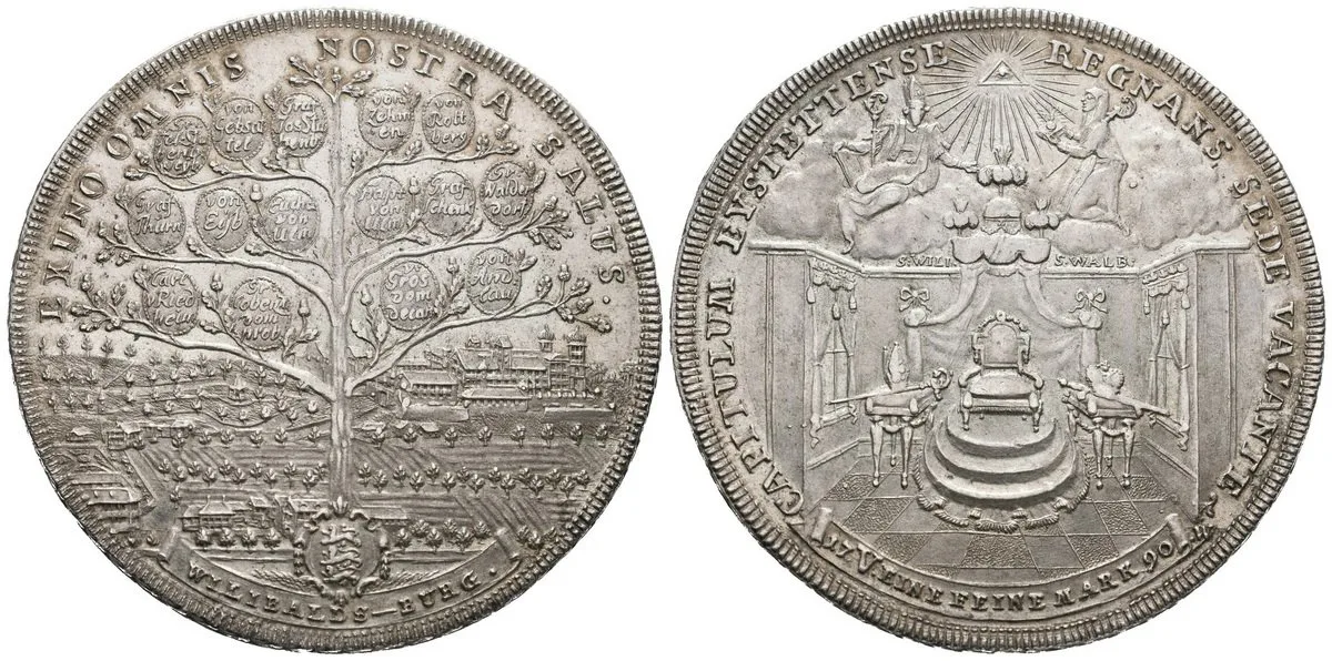Eichstätt - biskupství, Sede Vacante, 1790 — 1