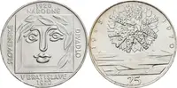 25 Kčs 1970 - 25. výročí osvobození Československa a Slovenské národní divadlo — 1