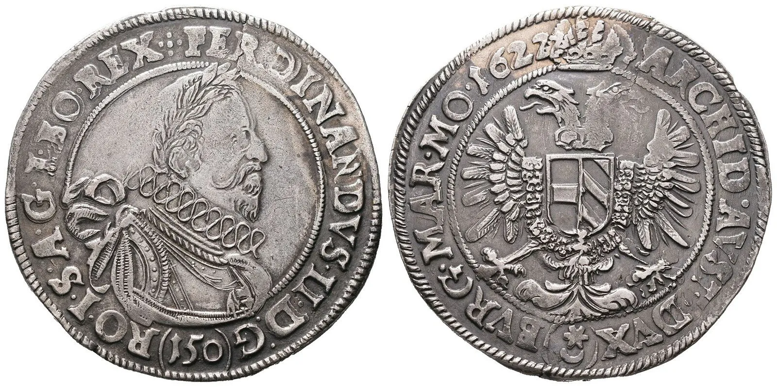 Ferdinand II., 1619 - 1637 (Mince kiprová) — 1