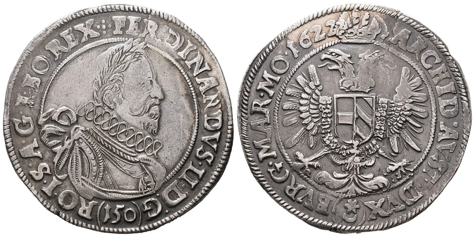 Ferdinand II., 1619 - 1637 (Mince kiprová) — 1