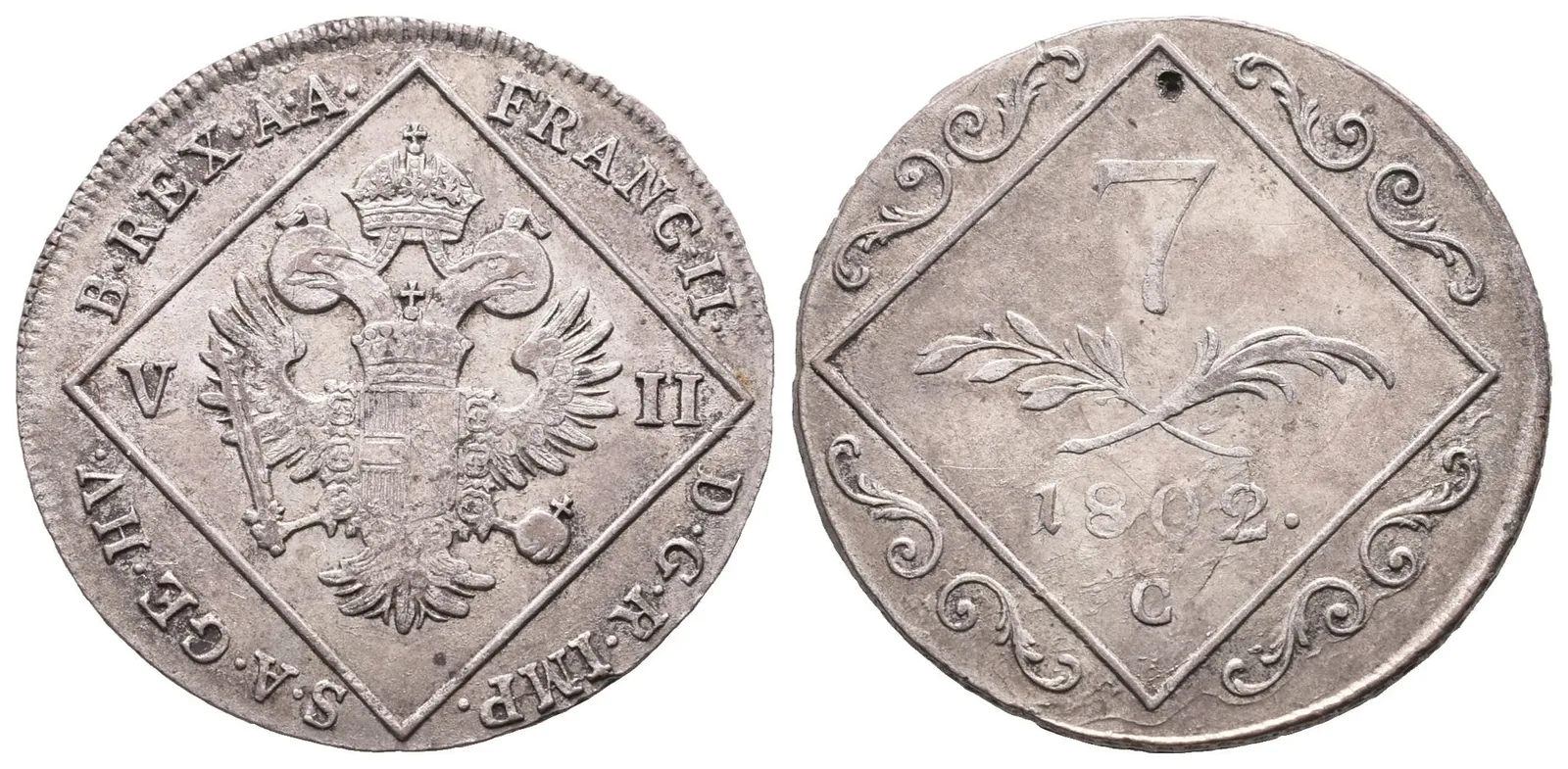 František II., 7 Krejcar 1802 C