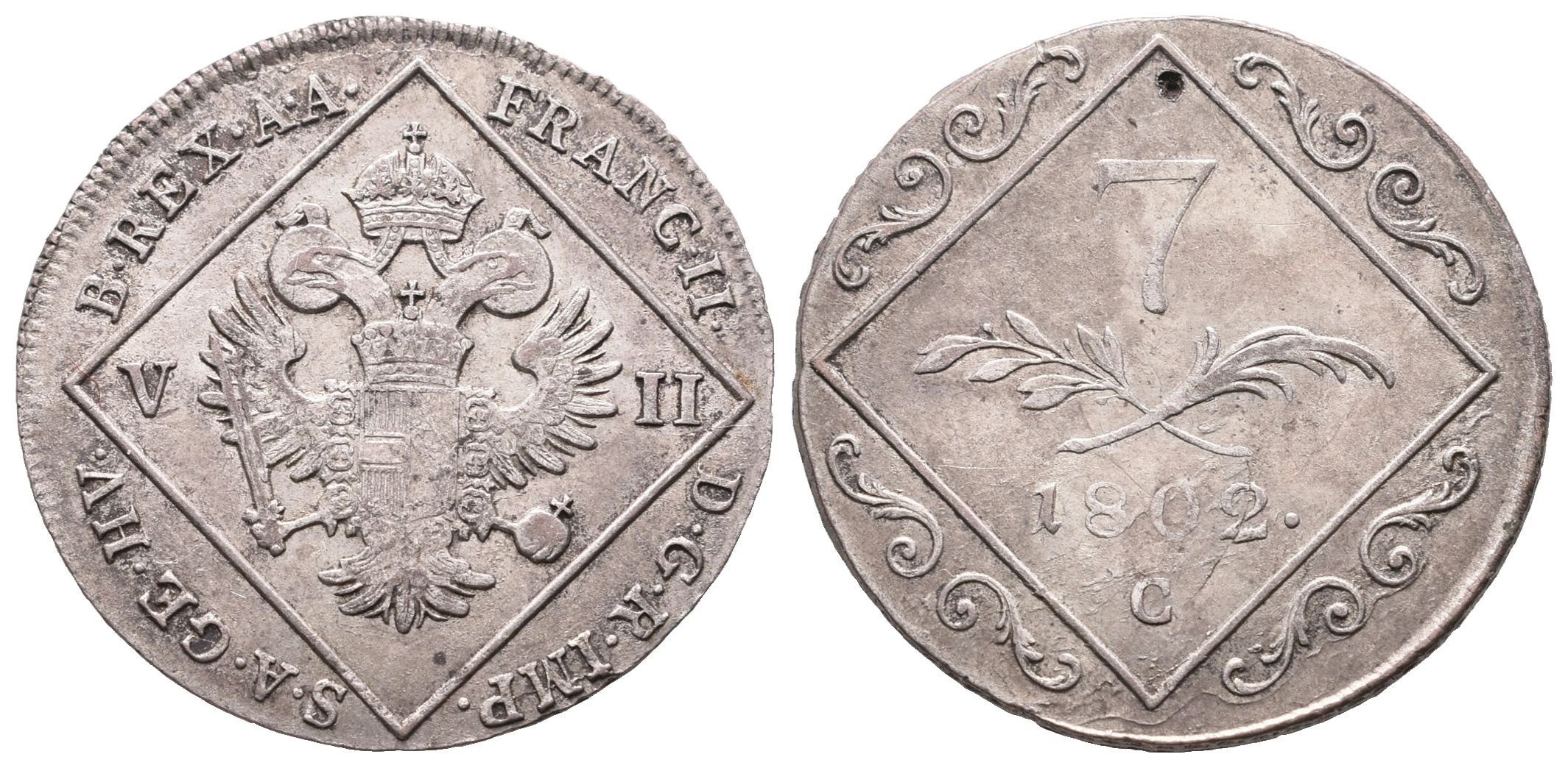 František II., 7 Krejcar 1802 C