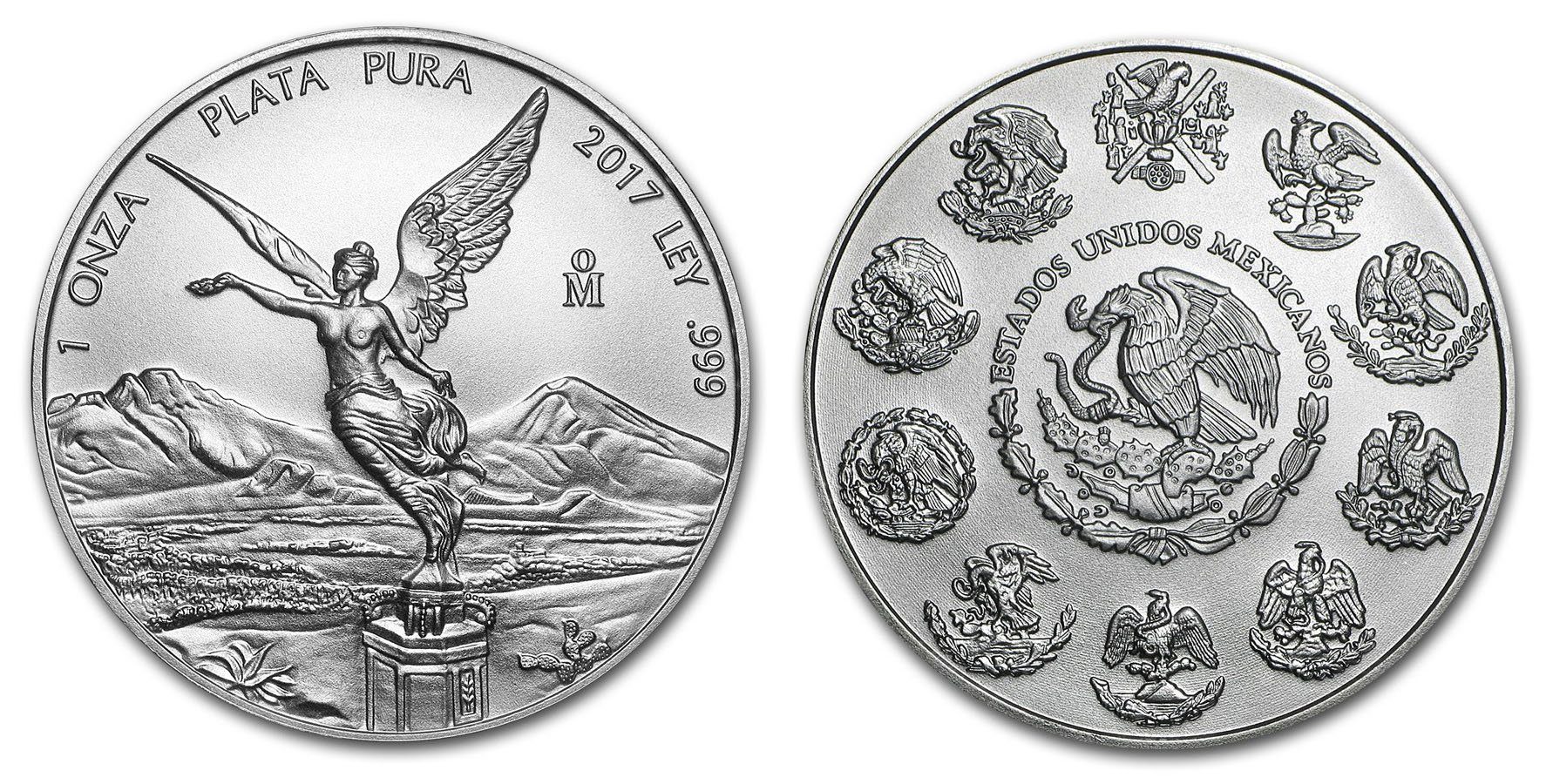 Mexiko, Stříbrná mince Libertad 2017