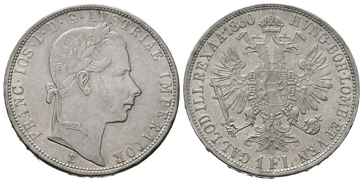 Rakouská a spolková měna, 1857 - 1892 — 1