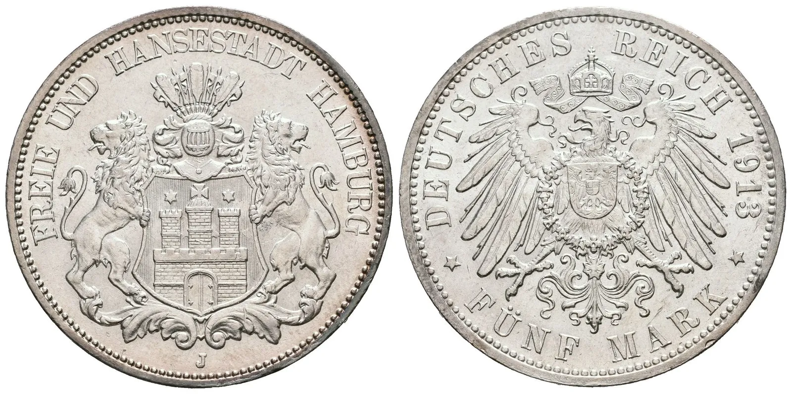 Hamburg, 5 Marka 1913