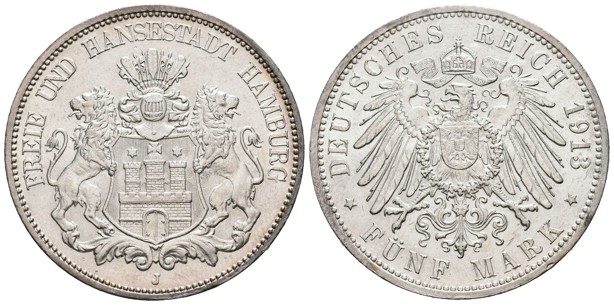 Hamburg, 5 Marka 1913
