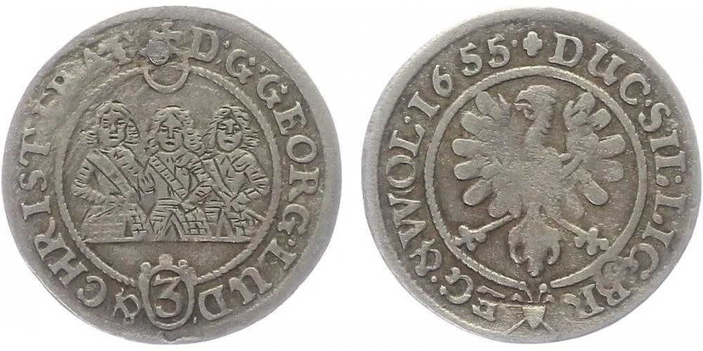 Lehnice - Břeh, Georg, Ludwig a Christian, 1639 - 1663 — 1