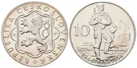 10 Kčs 1954 - 10. výročí SNP - fotografie 3