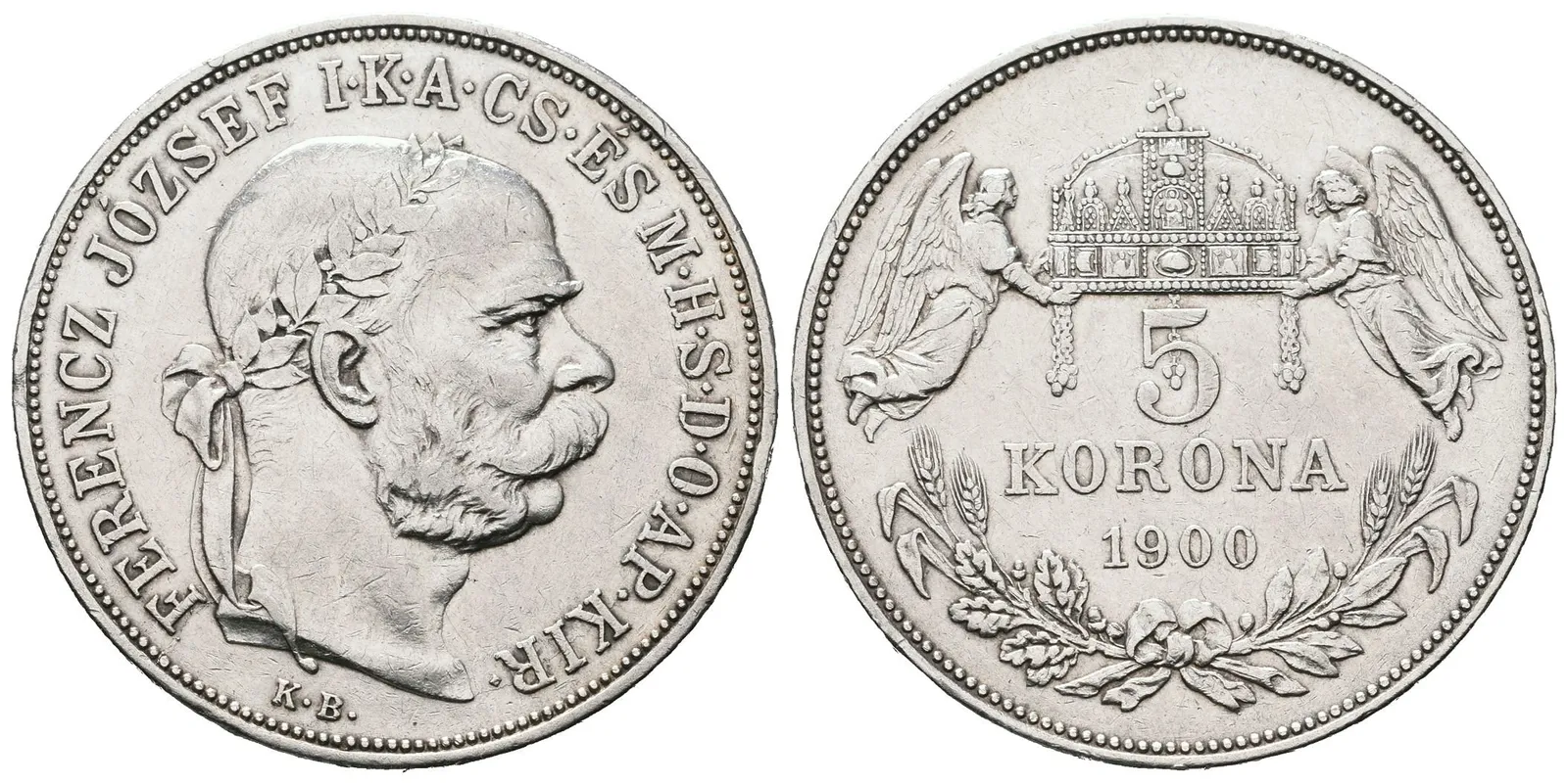 5 Koruna 1900 KB