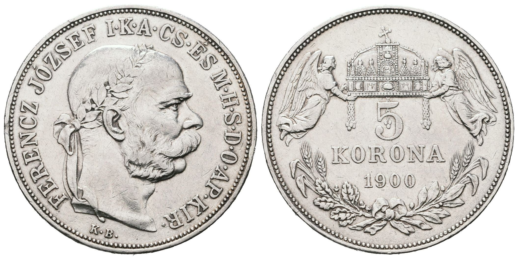 5 Koruna 1900 KB