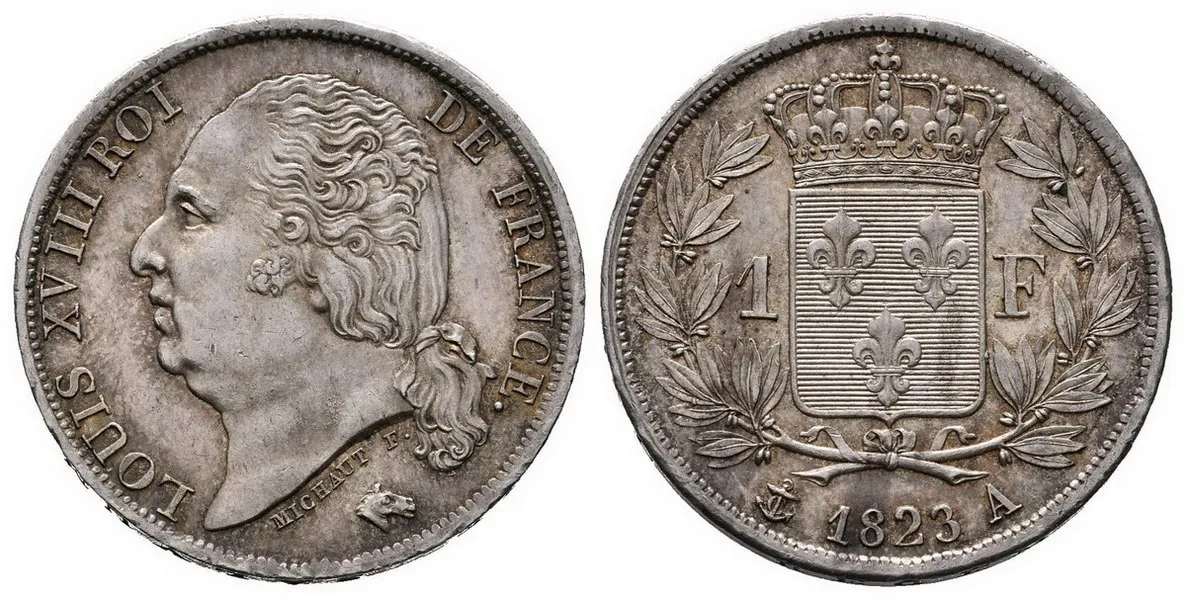 Francie, Louis XVIII., 1815 - 1824 — 1
