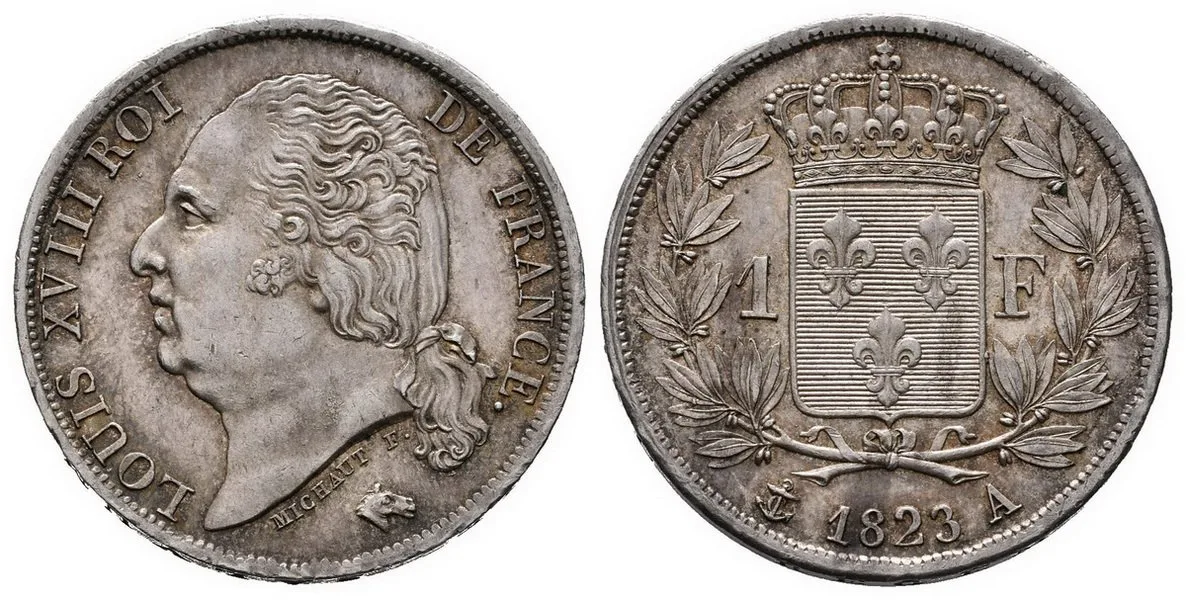 Francie, Louis XVIII., 1815 - 1824 — 1