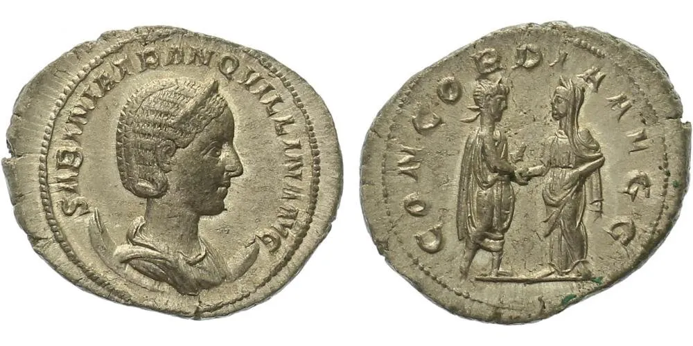 Tranquillina, manželka Gordiana III. — 1
