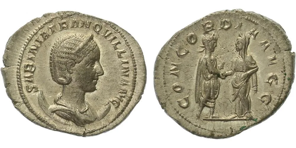 Tranquillina, manželka Gordiana III. — 1