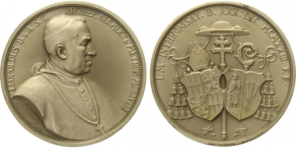 Olomouc - arcibiskupství, Leopold Prečan, 1923 - 1947 — 1