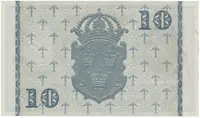 Švédsko, 10 Kronor 1943, červený číslovač, P.40d - fotografie 2